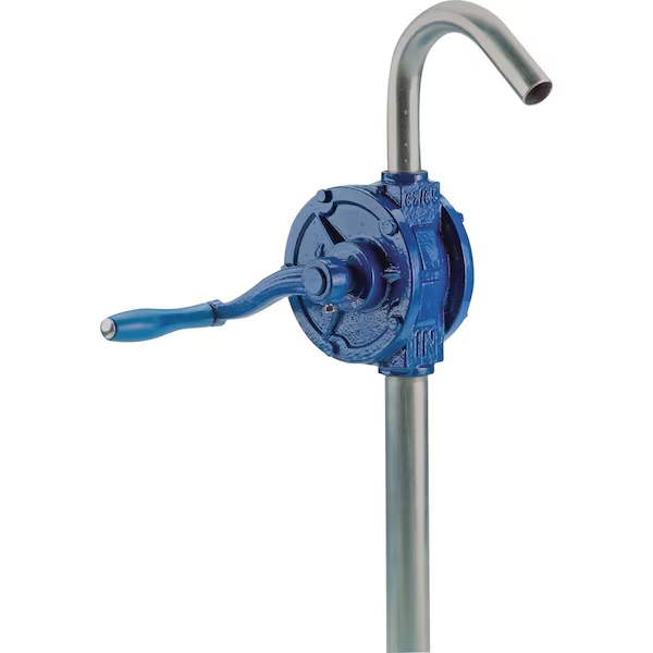 Rotary Transfer Hand Pump, 8 Gallon Per 100 Revolutions Maximum Flow Rate