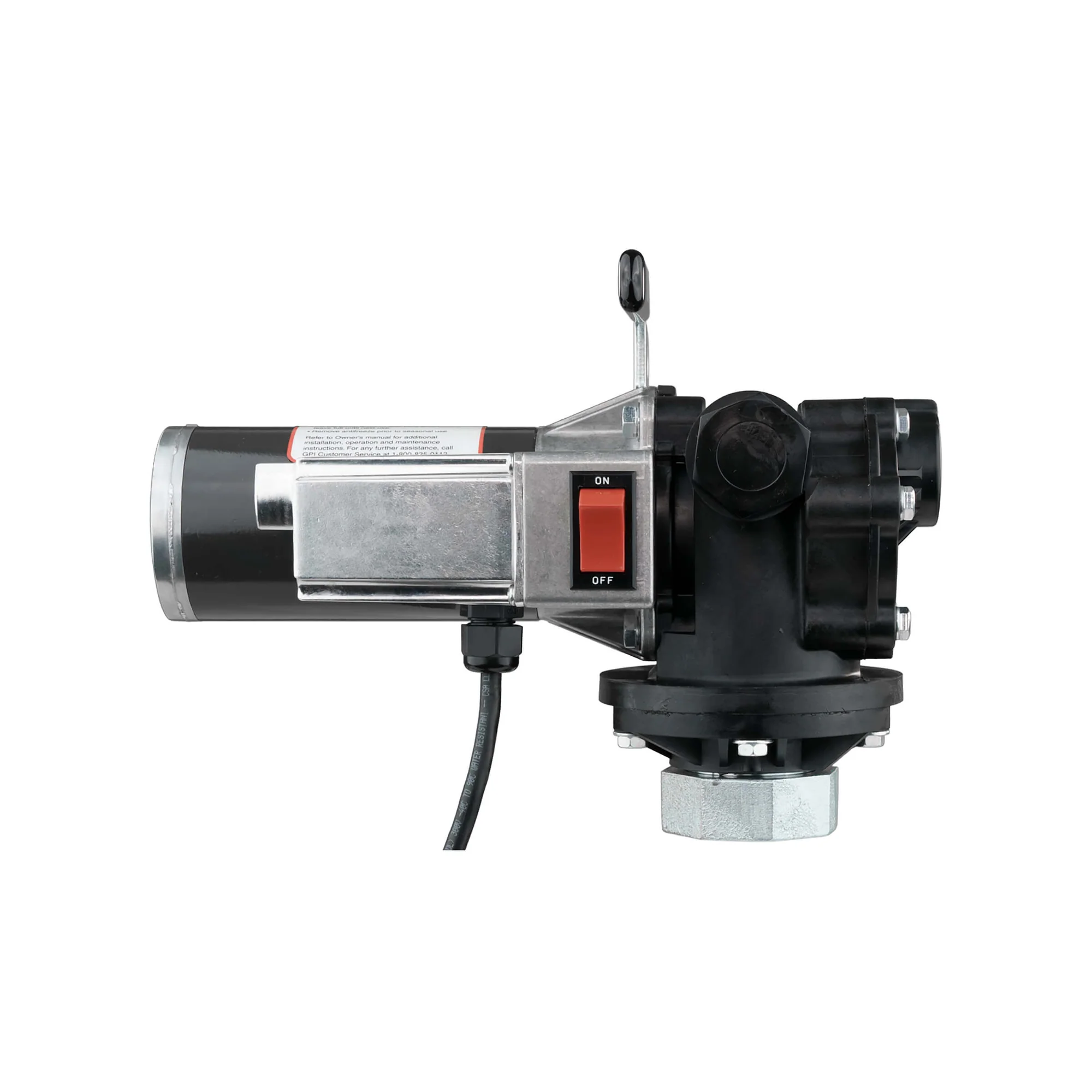 GPIMETERS PA-200H-2UR Drum Pump, Agricultural, 1/4 hp, 110/115V AC, 3250 RPM, 8 gpm Max. Flow Rate | AF2RHG 6XGP5 / 118003-2