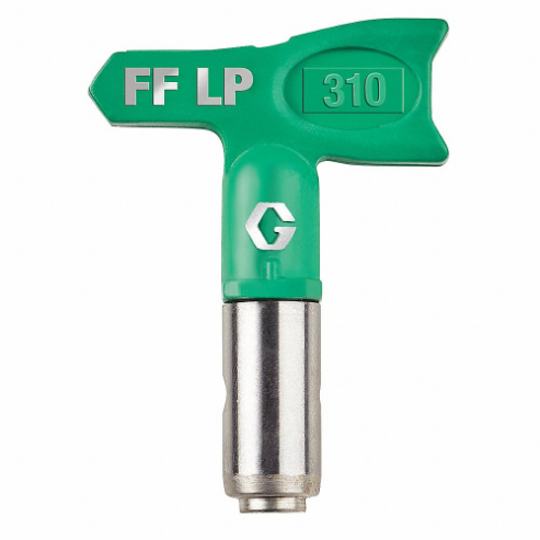 GRACO FFLP310 FFLP Airless Spray Gun Tip, 6 Inch to 8 Inch Pattern Size, 7/8 Inch Thread Size | CD2FTV 53JT76