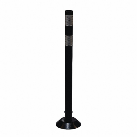 GRAINGER 04-36-BWG Delineator Post, Meets Mutcd Requirements, Permanent, Black, 36 Inch Overall Ht, Flat Top | CQ7RAZ 26K986