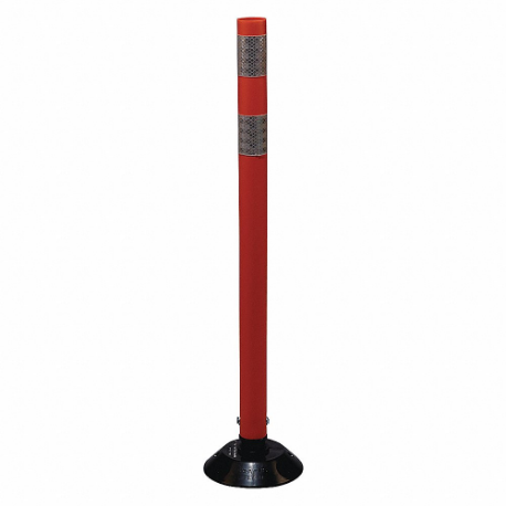 GRAINGER 04-36-OWG Delineator Post, Meets Mutcd Requirements, Permanent, Orange, 36 Inch Overall Ht, Flat Top | CQ7RBB 26K987