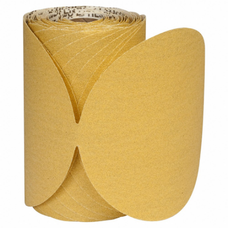 GRAINGER 05539510557 Sanding Disc, 6 Inch Dia, Non-Vacuum, Aluminum Oxide, P400 Grit | CP6YKU 804K08