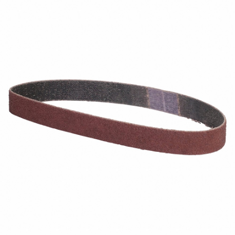 GRAINGER 05539554662 Sanding Belt, 1/2 Inch W X 18 Inch L, Aluminum Oxide, P60 Grit, Y Wt Polyester Backing | CP7PHE 447T48