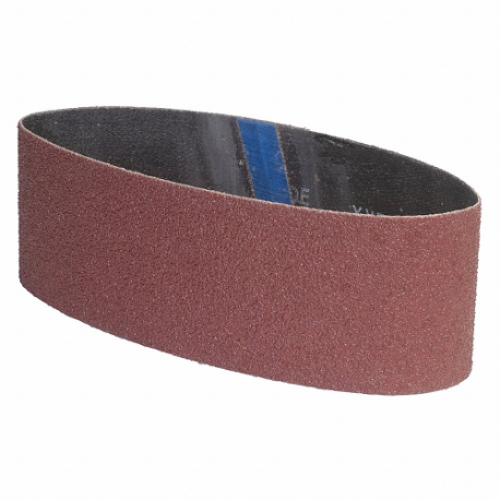 GRAINGER 05539554823 Sanding Belt, 4 Inch W X 24 Inch L, Aluminum Oxide, P60 Grit, Y Wt Polyester Backing | CQ3VNK 447T50