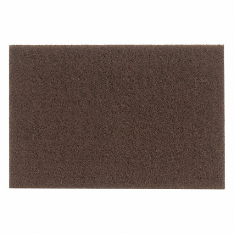 GRAINGER 05539574000 Sanding Hand Pad, 6 X 9 Inch Size, Aluminum Oxide, Medium, Tan | CQ7FGD 435Y54