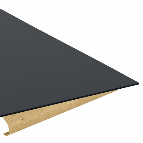 GRAINGER ZUSA-XPE-77 Polyethylene Sheet, Standard, 12 Inch X 24 Inch, 1/4 Inch Thick, Black, Closed Cell | CQ3TXX 20JL37