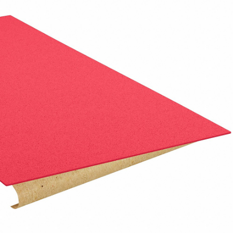 GRAINGER 1001305R Polyethylene Sheet, Std, 12 x 24 Inch Size, 1/8 Inch Thickness, Red, Closed Cell, Plain | CQ3UEU 30WM13