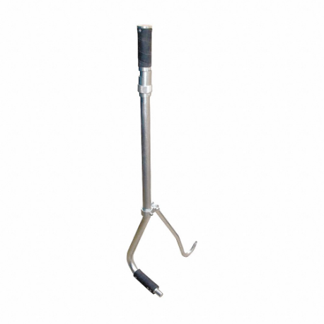 Manhole Cover Lid Lifter, 3 1/2 ft x 8 1/2 Inch x 4 1/2 in, Steel, 300 lb Capacity