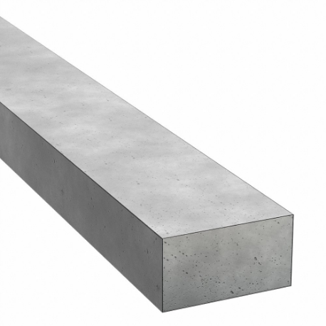 GRAINGER 12470_24_0 Carbon Steel Square Bar, 0.5 Inch Thick, 1/2 Inch X 24 Inch Nominal Size | CP8QQA 783LM4