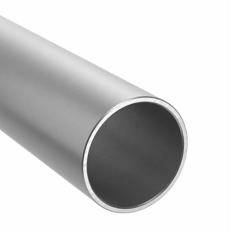 GRAINGER 12820_72_0 Round Tube, Aluminum, 0.87 Inch ID, 1 Inch OD, 6 Ft Overall Length | CQ4DJW 786G27