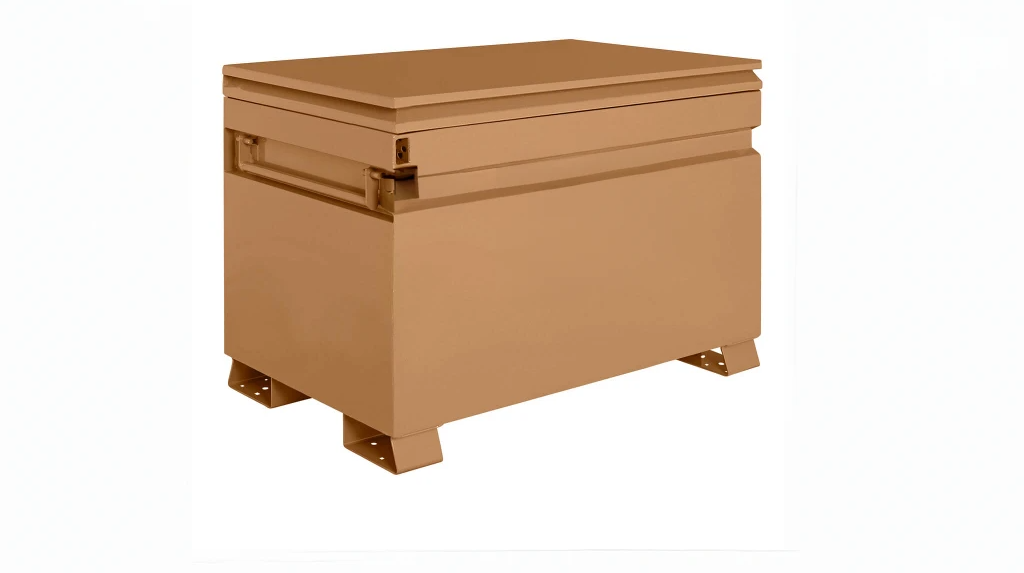 Chest, 48 x 30 x 35 Inch Size, 17 cu.ft., Tan, Steel