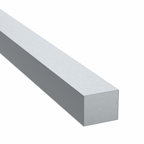 GRAINGER 1111_48_0 Flat Bar Stock, 6061, 1/4 Inch x 4 ft Nominal Size, 0.25 Inch Thick, Extruded | CP7GQH 783L61