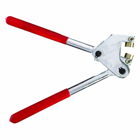 Security Seal Press, Lead And Wire Seals, Nickel, Rubber, 6 1/2 Inch Length