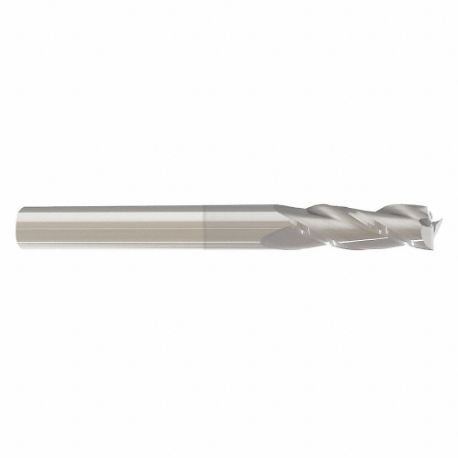 GRAINGER 205-001202 Square End Mill, Center Cutting, 3 Flutes, 7/16 Inch Milling Dia, 1 Inch Length Of Cut | CP9WQL 45XJ54