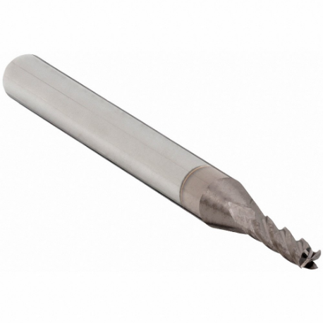 GRAINGER 206-001032 Square End Mill, Carbide, Single End, 5/64 Inch Milling Dia, 4 Flutes | CQ2NFJ 45XJ91