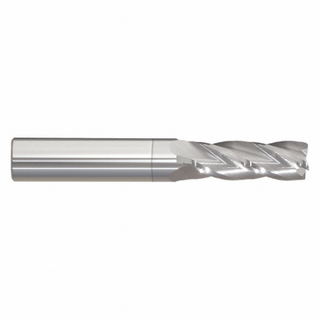 GRAINGER 206-001102 Square End Mill, Center Cutting, 4 Flutes, 3/16 Inch Milling Dia, 5/8 Inch Length Of Cut | CP9XAT 45XK05