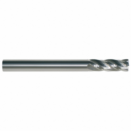 GRAINGER 206-602844 Corner Radius End Mill, 4 Flutes, 3/8 Inch Milling Dia | CP9VFW 19LH11