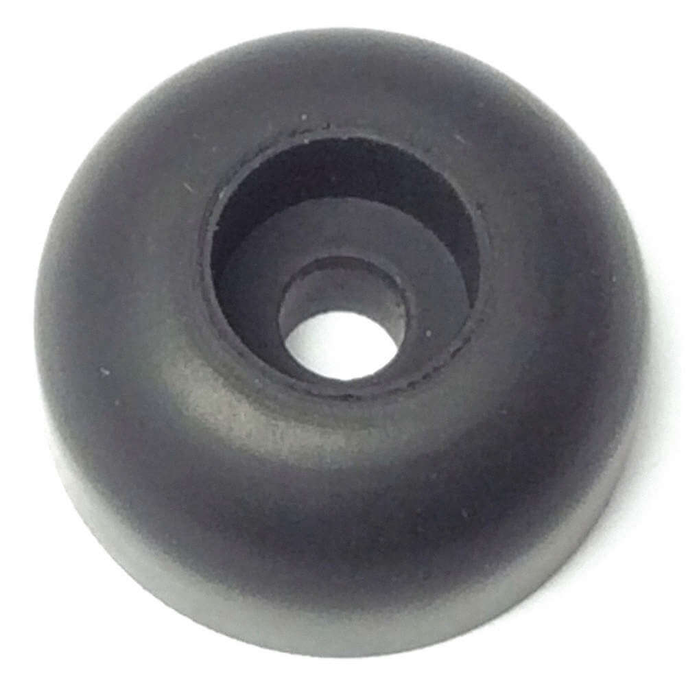GRAINGER 2085-017 Bumper 5/8 Inch Black Rubber Pk 25 | AF6GLC 16WH22
