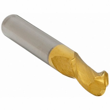 GRAINGER 219-001051 Ball End Mill, 2 Flutes, 5/32 Inch Milling Dia, 2 Inch Overall Length | CP9TWZ 45XR32
