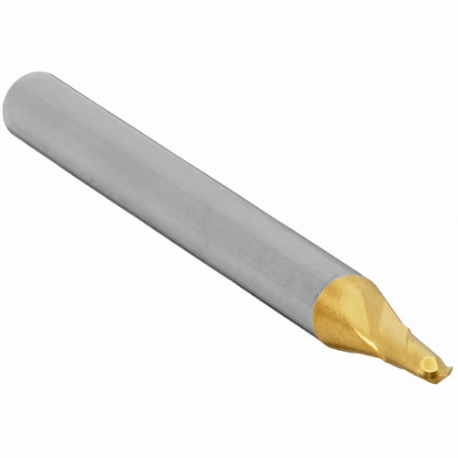 GRAINGER 219-011035 Ball End Mill, 2 Flutes, 7/64 Inch Milling Dia, 0 Inch Neck Length | CQ2MPB 45XR53