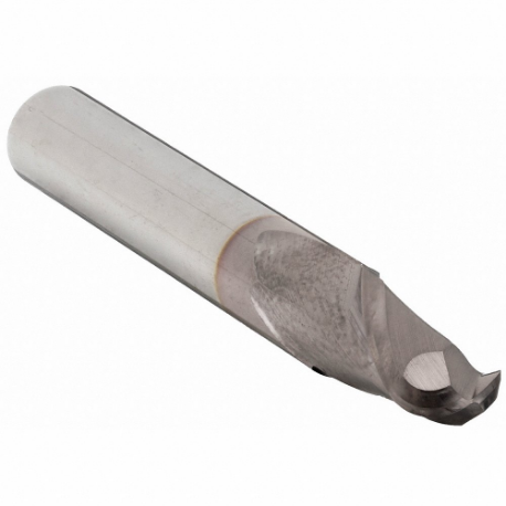 GRAINGER 219-001052 Ball End Mill, 2 Flutes, 5/32 Inch Milling Dia, 2 Inch Overall Length | CP9TWR 45XR33
