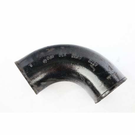 GRAINGER 220468 90 Deg Short Sweep Bend, Cast Iron, 4 Inch x 4 Inch Fitting Pipe Size, Socket x Socket | CQ2ZKH 60WU05