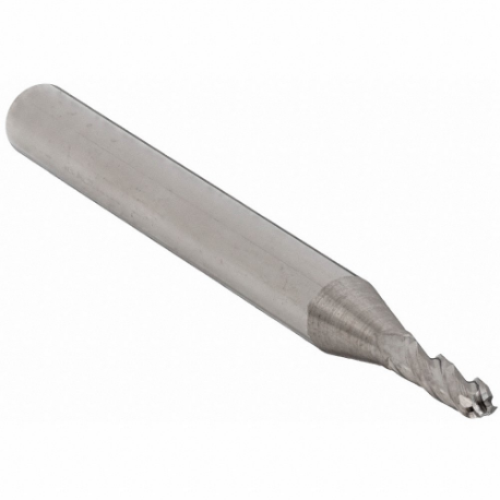 GRAINGER 222-001050 Ball End Mill, 3 Flutes, 3/32 Inch Milling Dia | CQ2MPM 45XU42