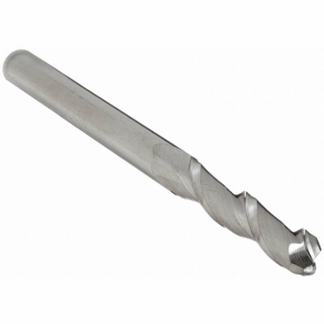GRAINGER 227-001033A Ball End Mill, 2 Flutes, 5/16 Inch Milling Dia, 6 Inch Overall Length | CP9TWN 19LT36