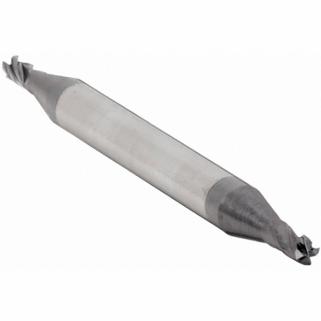 GRAINGER 236-031025 Square End Mill, Carbide, Double End, 1/16 Inch Milling Dia, 4 Flutes | CQ2MWF 19LU94
