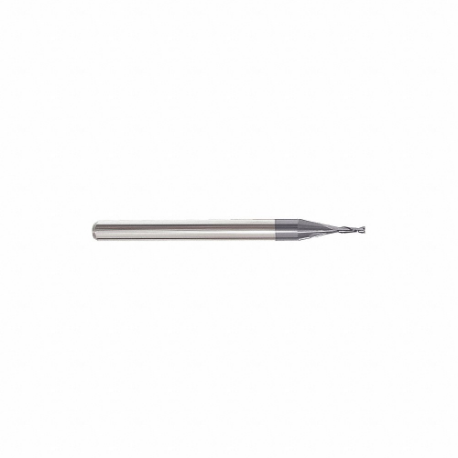 GRAINGER 251-001022B Square End Mill, Carbide, Single End, 1/16 Inch Milling Dia, 2 Flutes | CQ2MXP 55HH15