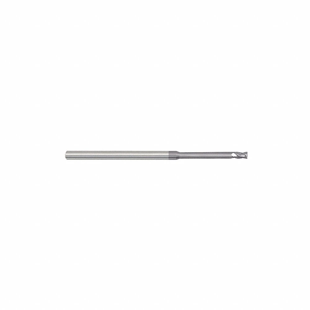 GRAINGER 251-004060B Corner Chamfer End Mill, Carbide, Altin Finish, 1/16 Inch Milling Dia, 4 Flutes | CQ2MFW 55HJ66