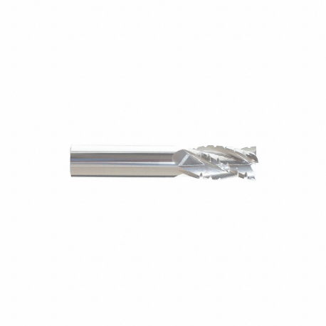 GRAINGER 257-375875 Corner Radius End Mill, 4 Flutes, 3/8 Inch Milling Dia, 1 Inch Length Of Cut | CQ2BQZ 55HK75