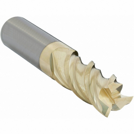 GRAINGER 273-622500D Square End Mill, Center Cutting, 3 Flutes, 5/8 Inch Milling Dia, 2 1/2 Inch Length Of Cut | CP9WQF 52ZL32