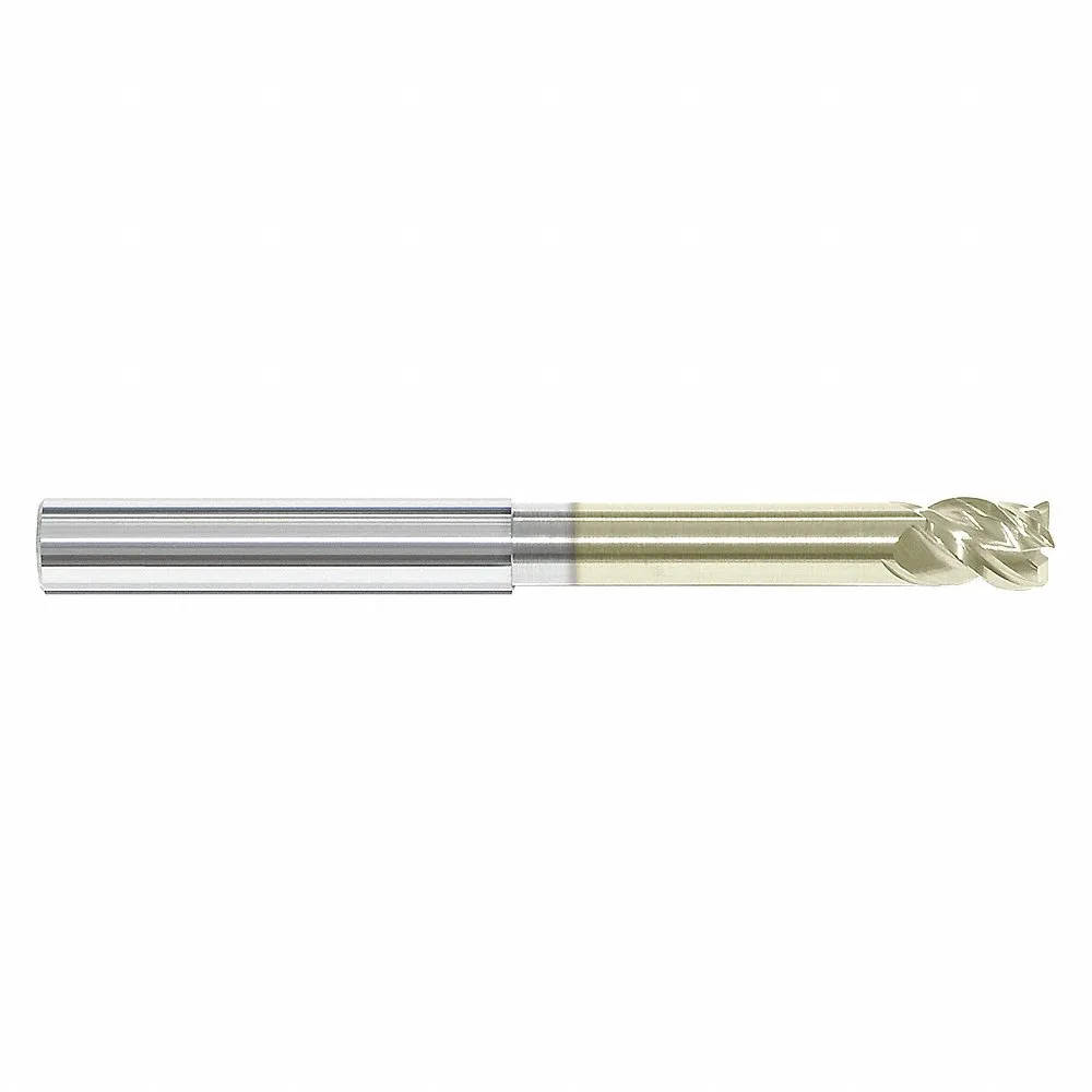 GRAINGER 274-131284D Corner Radius End Mill, Zrn Finish, 3 Flutes, 3/4 Inch Milling Dia, 1 Inch Length Of Cut | CQ2EAQ 52ZP16