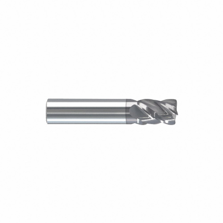 GRAINGER 284-000412 Corner Radius End Mill, 4 Flutes, 3/16 Inch Milling Dia, Straight | CQ2CPZ 55HL99