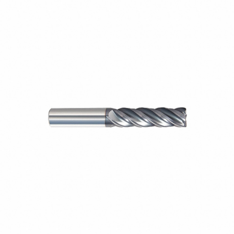 GRAINGER 294-003071 Corner Radius End Mill, Nacro Finish, 4 Flutes, 5/8 Inch Milling Dia, Straight | CQ2DAY 55HV25