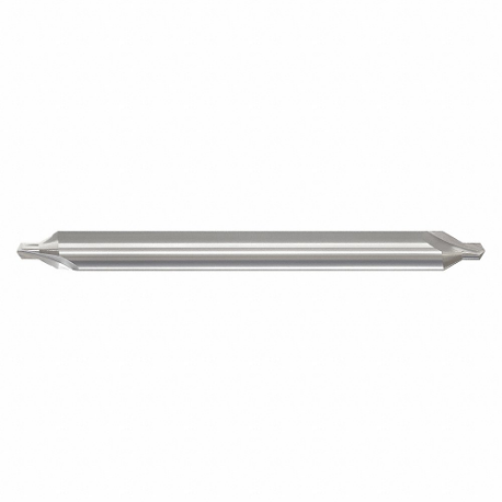 GRAINGER 300-007002 Center Drill, #2 Drill Size, 3/16 Inch Body Dia, 5/64 Inch Drill Point Dia, Carbide | CP8VFT 45YH03