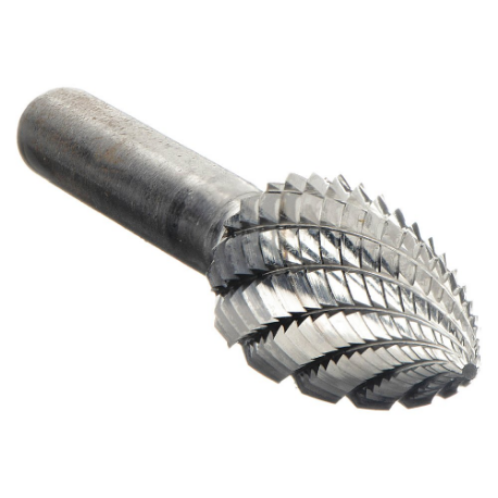 GRAINGER 310-002137C Tree Bur SG, Double Cut, 1/4 Inch Size Shank Dia, 1/4 Inch Heightead Dia | CQ7RDJ 22YC42