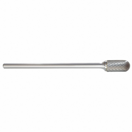 GRAINGER 310-002606 Cylinder Bur Sc, Single Cut, 1/4 Inch Shank Dia, 3/8 Inch Head Dia, Lg Of Cut 3/4 In | CP9BUY 22YD48