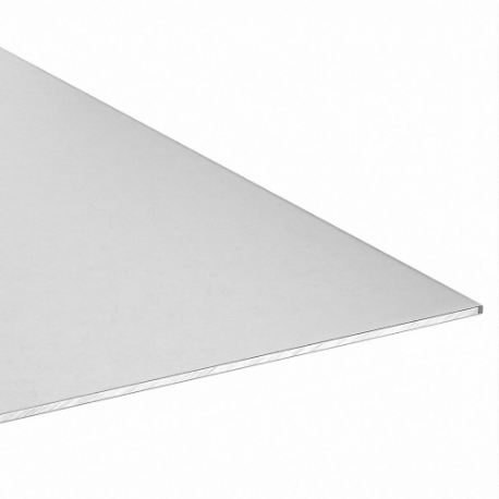 GRAINGER 3DTA6 Aluminum Sheet, T6, 24 Inch Overall Length, +/-0.005 In | CQ6ULE