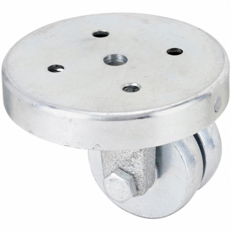 GRAINGER 400K26 Low-Profile Standard Plate Caster, 2 Inch Dia | CQ6XZM