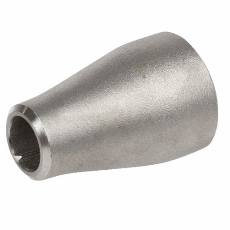 GRAINGER 4381009210 Concentric Reducer Coupling, 1 1/2 Inch X 3 Inch Fitting Pipe Size, Stainless Steel | CR3CFU 60WL63