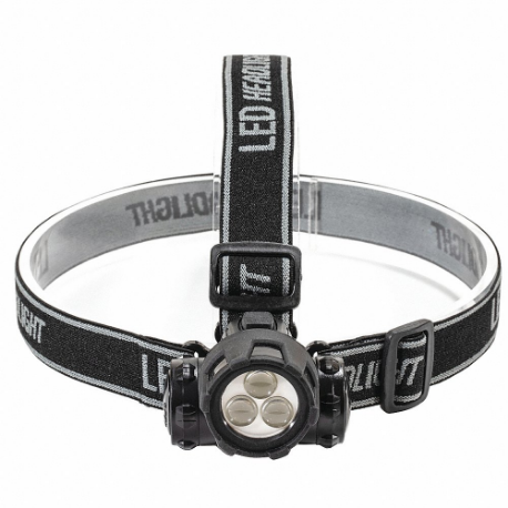 Headlamp, 26 lm Max Brightness, 20 hr Run Time at Max Brightness, 30 m Max Beam Distance