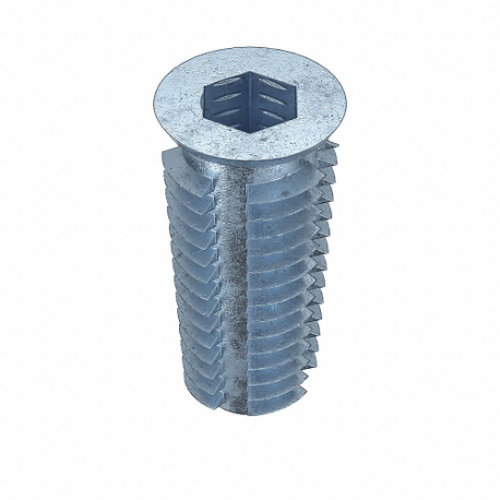 GRAINGER 4KXU5 Hex Drive Threaded Insert, 1/4 20 Int Thrd Sz, 63/64 Inch Overall Length | CQ4LUR