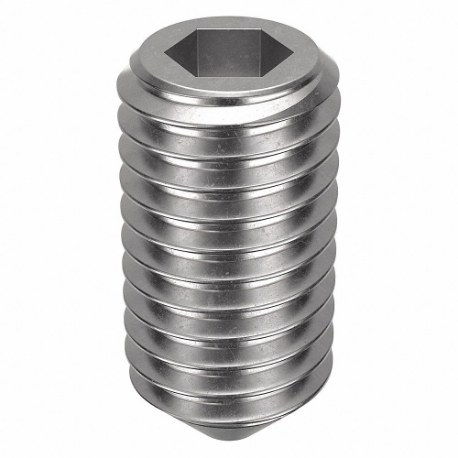 GRAINGER 4XMA1 Socket Set Screw, 1/2-13 Thread Size, 1 Inch Length, Stainless Steel | CQ4MAU