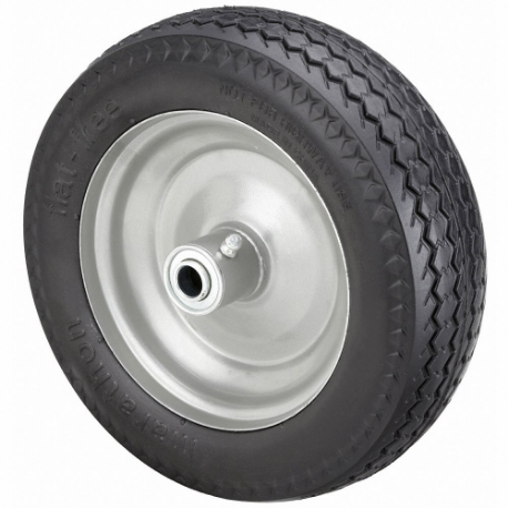 GRAINGER 53CM49 Flat-Free Polyurethane Foam Wheel, 10 Inch Wheel Dia, 3 Inch Wheel Width, 225 lb | CQ3RCB