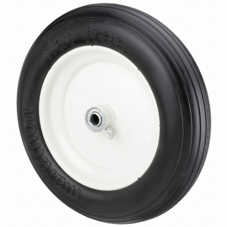 GRAINGER 53CM61 Flat-Free Polyurethane Foam Wheel, 13 Inch Wheel Dia, 2 1/2 Inch Wheel Width, 275 lb | CQ3RDY