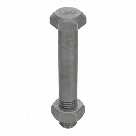 GRAINGER 1TA15 Structural Bolt, Steel, A325 Type 1, Hot Dipped Galvanized, 1 1/4 Inch-7 Thread Size | CQ7EPU
