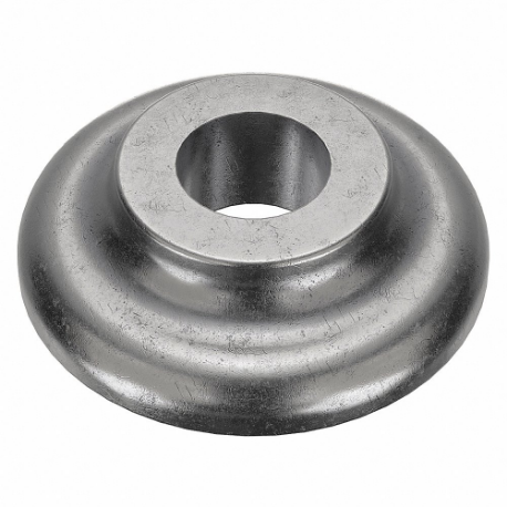 Washer, Silver, Hot Dipped Galv, 5 1/2 In Bottom O.D., Cast Iron, Not Gr.