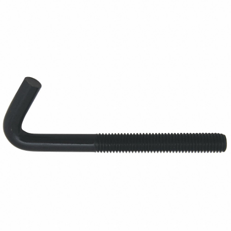 GRAINGER 5MWT6 J Bolt, J Hook Anchor, 0.5 Inch Size Dia, 5 Inch Size Body Length, 1/2 Inch-13 Thread Size | CP7NYZ